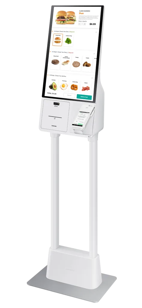 GRUBBRR self-order kiosk
